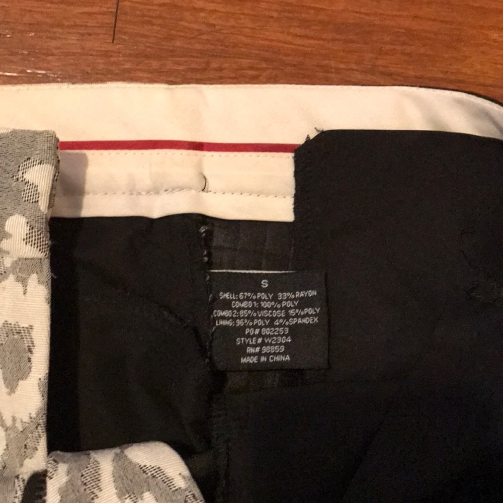 Walter Baker Animal Print Tuxedo Pant - Picture 6 of 8
